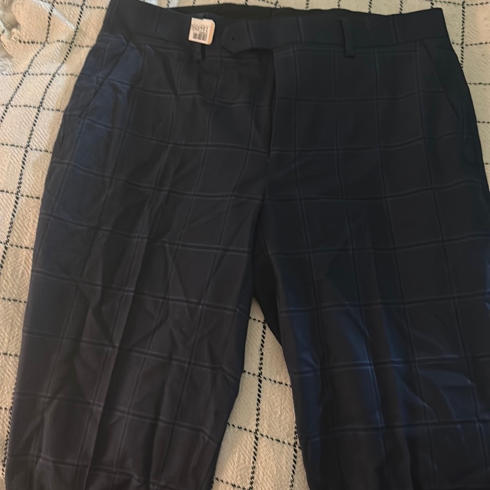Duo tone Blue Check Pants